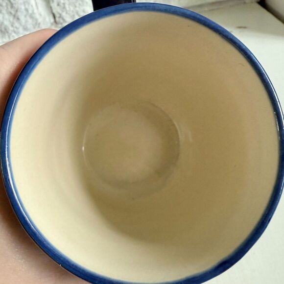 Blue Rose Polish Pottery 12 oz. Mug Handcrafted Boleslawiec Stoneware by Zaklady - Picture 5 of 6